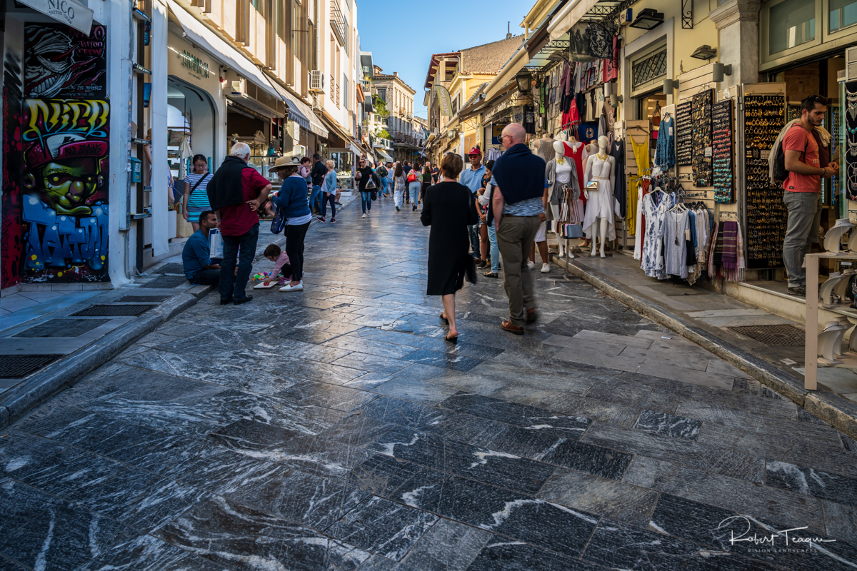 Streets of Marble in Plaka