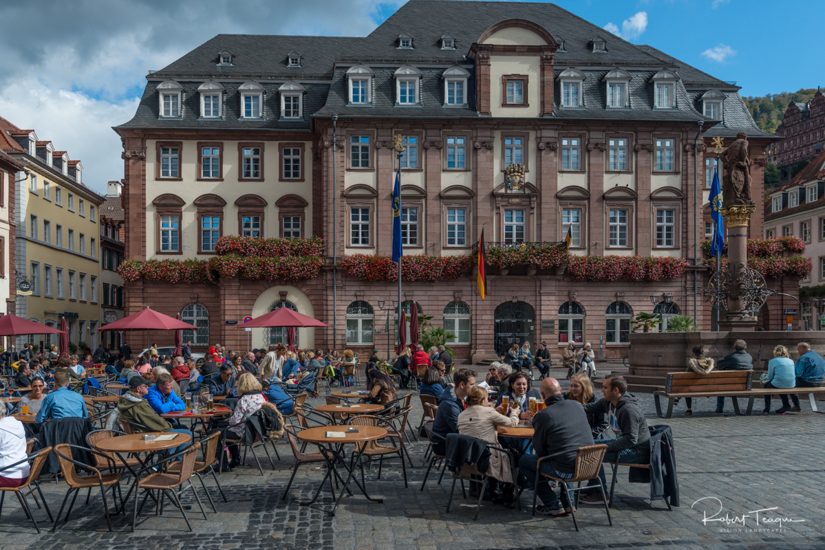 Old Town Square Dining at the Heidelberg Rathaus