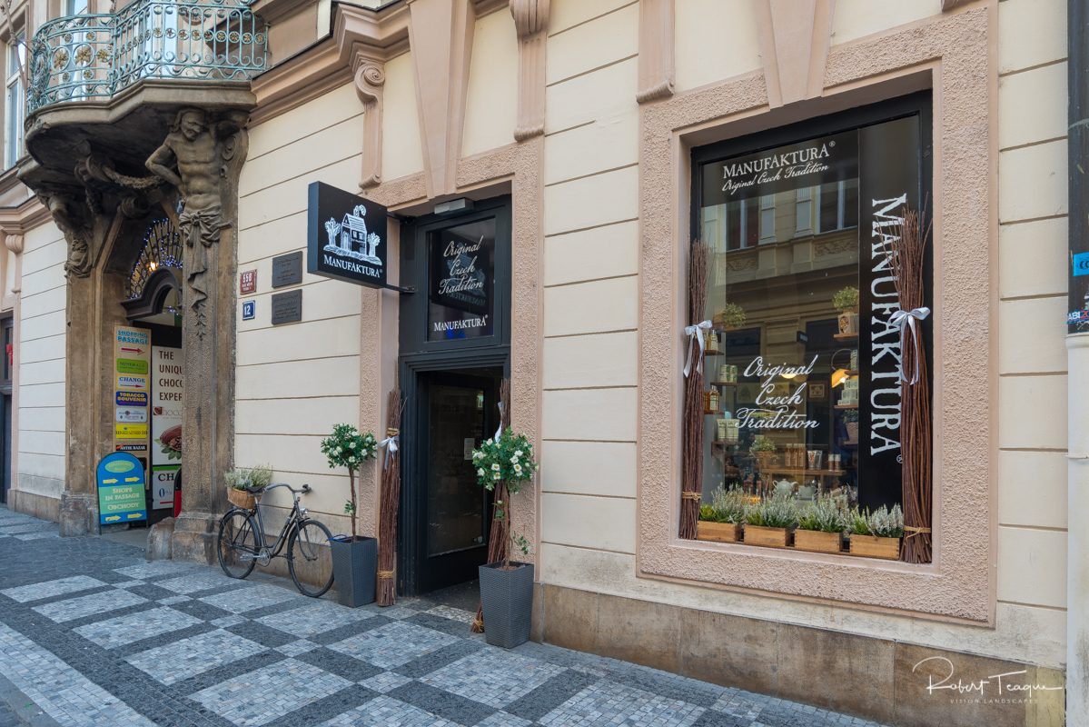 Storefront in Old Town Prague