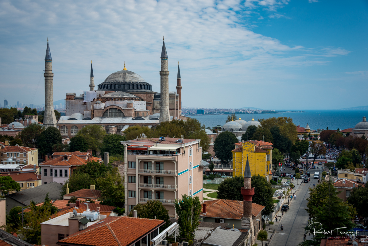 Hagia Sophia from a Rooftop