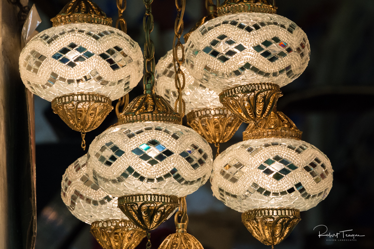 Lamps for Sale in the Grand Bazaar