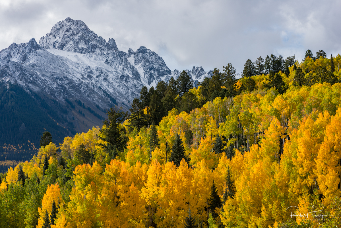 Fall Colors at Colorado's Mt. Sneffels Range