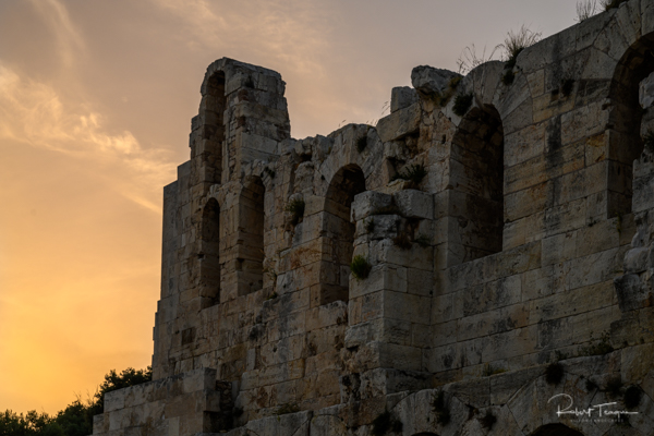 Late Afternoon Light at Odeon of Herodes Atticus