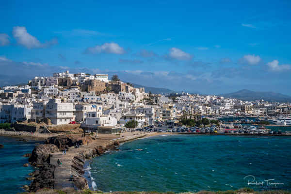 Naxos Town from the Portara