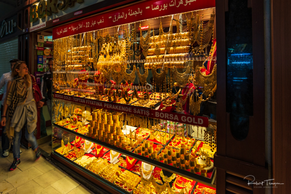 Gold Shop in the Grand Bazaar
