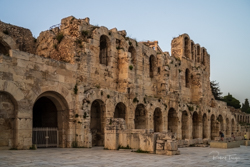 The Walls of the Odeon of Herodes Atticus