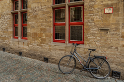 Bicycle Waiting - Bruges
