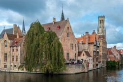 Dijver Canal Scene in Bruges